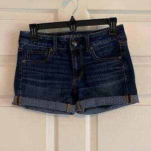 American Eagle Super Stretch Jean Shorts: Size 2